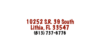 Ricks Custom Meats
10252 S.R. 39 South Lithia, FL 33547
(813) 737-6776
